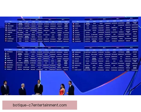 2025-26欧冠14决赛对阵出炉巴黎圣日耳曼迎战皇家马德里